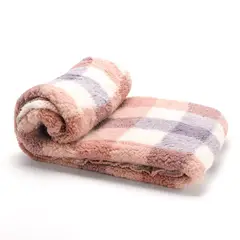 MICA - Manta Oso Cuadros Sherpa