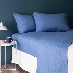 BENETTON - Juego De Sábanas Estampadas 100% Algodón 180 Hilos