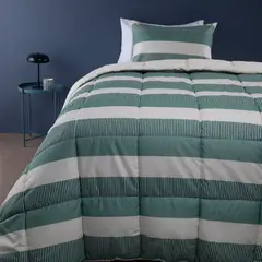 BENETTON - Edredón Estampado Bari con Sherpa