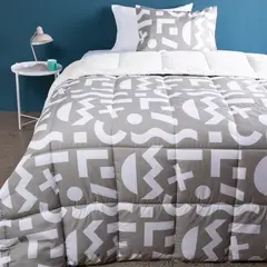 BENETTON - Edredón Estampado Bari Sherpa