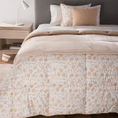 MICA - Juego De Cama: Edredón + Juego De Sábanas + Manta + Cojín