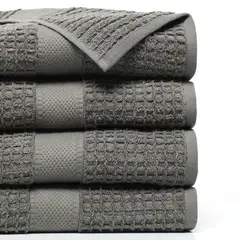 BASEMENT HOME - Toalla de Baño New Waffle 100% Algodón 400gr