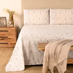 ROBERTA ALLEN - Juego de Sábanas Estampadas 100% Algodón 180 Hilos