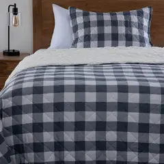 BASEMENT HOME - Cubrecama Cuadros Sherpa