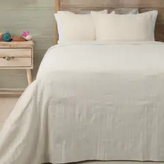 BASEMENT HOME - Cubrecama Colcha Líneas