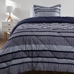 AMBIENTA - Edredón Estampado Microfibra