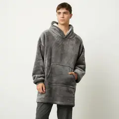 MICA - Manta Poncho Flannel Sherpa