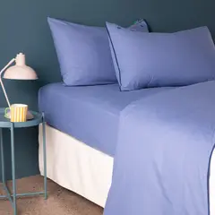 BENETTON - Juego De Sábanas 100% Algodón 200 Hilos