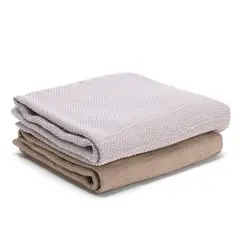 MICA - Set X2 Paños De Cocina Beige