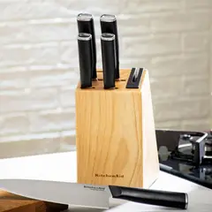 KITCHENAID - Taco De Cuchillos De Acero 6 Piezas