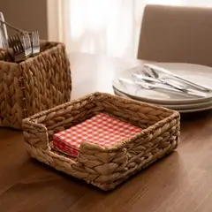 MICA - Servilletero Waterhyacinth 18x18 Cm