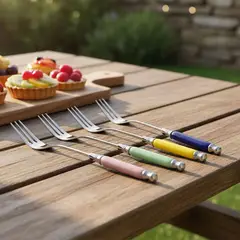 ROBERTA ALLEN - Set X4 Tenedores De Postre Market Bloom