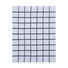 MICA - Set X2 Paños De Cocina Cuadrados Negros