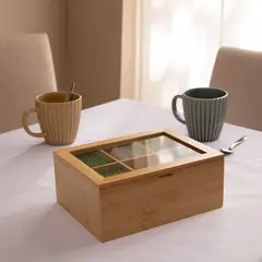 MICA - Caja Porta Té 23x17x8 Cm