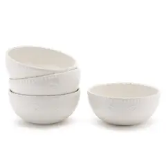 ROBERTA ALLEN - Set x4 Bowls Porcelana 12.7 cm Libélula