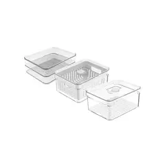 OU - Set x3 Organizadores De Refrigeradora