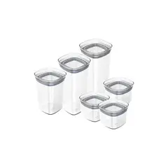 OU - Set x6 Contenedores Herméticos