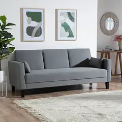 MICA - Sofá Cama Futón Zuri 3 Cuerpos 1.5 Plz