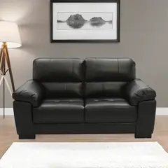 BASEMENT HOME - Sofá Grand Miller 2 Cuerpos Cuero Combinado