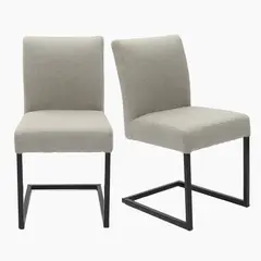 BASEMENT HOME - Set X2 Sillas De Comedor New Ferro
