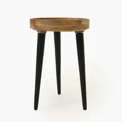 BASEMENT HOME - Mesa Auxiliar Madera 60x40cm