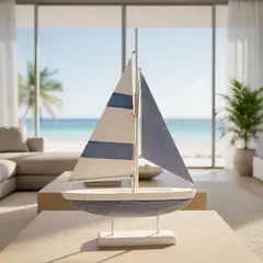 BASEMENT HOME - Adorno Barco Azul