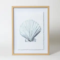 MICA - Cuadro Playa Concha Abanico 32x42cm