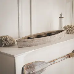 BASEMENT HOME - Canoa Madera 75x41x48cm