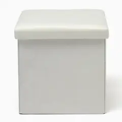 MICA - Puff Velvet Plegable Con Tapa 38cm