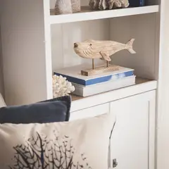 BASEMENT HOME - Pedestal Ballena Madera 17cm