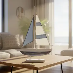 BASEMENT HOME - Adorno Barco Azul