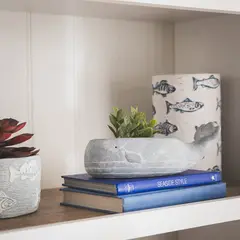 BASEMENT HOME - Ballena Azul 20x9x8cm