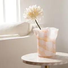 ROBERTA ALLEN - Florero Vidrio Irregular 16x11cm