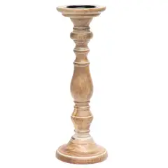 CASA CANTABRIA - Candelabro De Madera 40cm