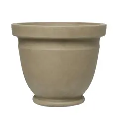 BASEMENT HOME - Maceta Beige Interior/Exterior Poliresina 41x34cm