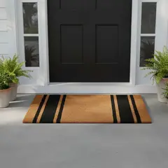 MICA - Tapete Rayas Negras 40x70cm