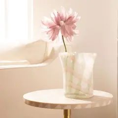 ROBERTA ALLEN - Florero Vidrio Irregular 14cm