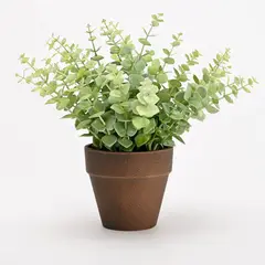 MICA - Planta Maceta Maché Gris 24cm