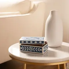 ROBERTA ALLEN - Caja De Madera Negra 15x10cm