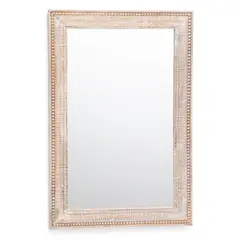 ROBERTA ALLEN - Espejo Rectangular Marco Beige 90x60cm