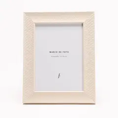 MICA - Marco de Fotos Moda Blanco