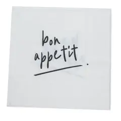 MICA - Servilleta Bon Appetit 16x16cm 20 Unidades