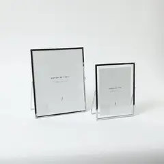 BASEMENT HOME - Marcos de Fotos Metal Plateado