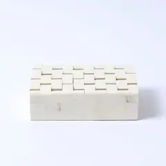 BASEMENT HOME - Caja Blanca Decorativa 17x10cm