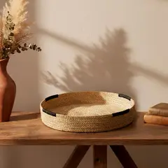 BASEMENT HOME - Centro Decorativo De Bambú 40x7cm