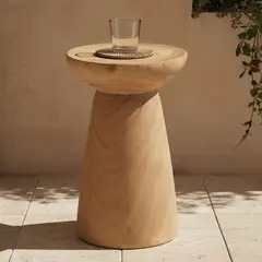 BASEMENT HOME - Mesa Auxiliar Madera 29x42cm