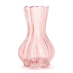 ROBERTA ALLEN - Florero Vidrio Rosado