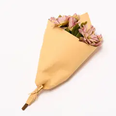 MICA - Ramo Decorativo De Flores Rosadas 24cm