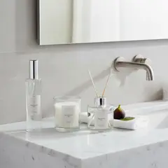 BASEMENT HOME - Set Aromático Bergamota: Vela Aromática  132ml + Difusor 80ml + Ambientador Spray 80ml