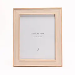 MICA - Marco de Fotos Moda Borde Madera